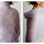 Lilaceous Shawl Free Knitting Pattern