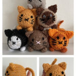 Little Loaf Cat Knitting Pattern