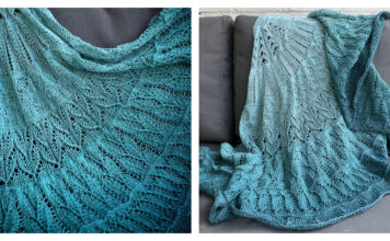 Lothlorien Shawl Free Knitting Pattern