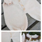 Petal Sleep Suit Free Knitting Pattern