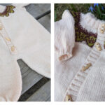 Petal Sleep Suit Free Knitting Pattern