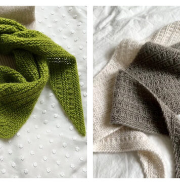 Sorgenfri Scarf Free Knitting Pattern
