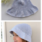Summer Bucket Hat Free Knitting Pattern and Video Tutorial