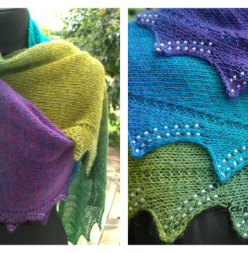 Summer Sun Shawl Free Knitting Pattern