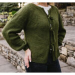 Triple Cord Cardi Free Knitting Pattern