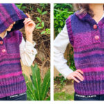 Twilight Hug Vest Free Knitting Pattern