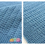 Archie Baby Blanket Free Knitting Pattern and Video Tutorial