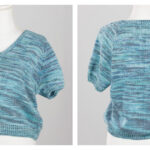Aria Tee Free Knitting Pattern