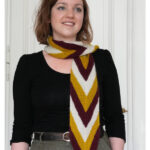 Charming Chevron Scarf Free Knitting Pattern