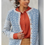 Delft Cardigan Free Knitting Pattern