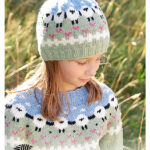 Lamb Dance Hat Free Knitting Pattern