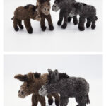 Little Donkeys Free Knitting Pattern