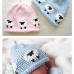 Little Lamb Hat Knitting Pattern