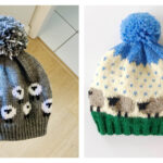 Sheep Beanie Hat Knitting Patterns