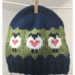 Sheep Love Hat Free Knitting Pattern