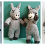 Stuffed Toy Donkey Knitting Patterns
