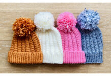 Tight Cables Hat Free Knitting Pattern