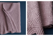 Tin Ceiling Blanket Free Knitting Pattern