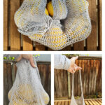 Vanilla Market Bag Free Knitting Pattern and Video Tutorial