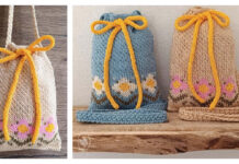 Aravny Pouch Free Knitting Pattern