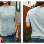 Chain Tee Free Knitting Pattern