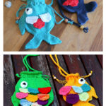 Fish String Purse Knitting Pattern