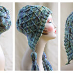 Iris Bloom Bonnet Free Knitting Pattern