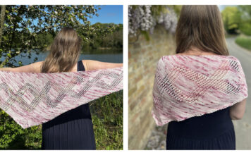 Shine Bright Shawl Free Knitting Pattern