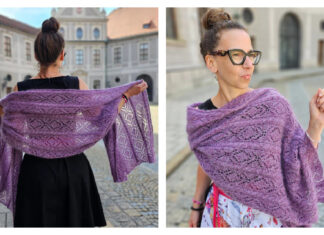 Vronerl Lace Shawl Free Knitting Pattern