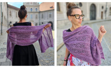 Vronerl Lace Shawl Free Knitting Pattern