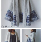 Boho Style Mosaic Cardigan Knitting Pattern