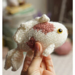 Carp Fish Free Knitting Pattern