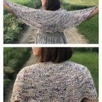 Dandelion Stitch Mae Flower Shawl Free Knitting Pattern