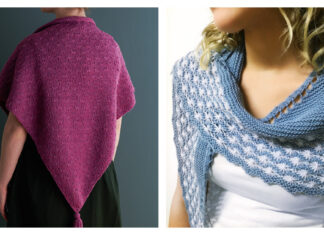 Dandelion Stitch Neckwear Knitting Patterns