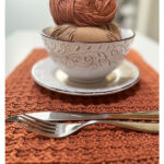 Easy Cotton Placemat Free Knitting Pattern