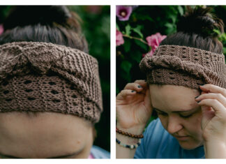 Elavine Head Wrap Free Knitting Pattern