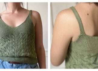 Genova Basil Top Knitting Pattern