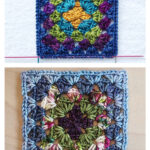 Granny Square Free Knitting Pattern and Video Tutorial