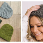 Mistake Rib Stitch Hat Free Knitting Patterns