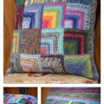 Mitred Squares Cushion Free Knitting Pattern