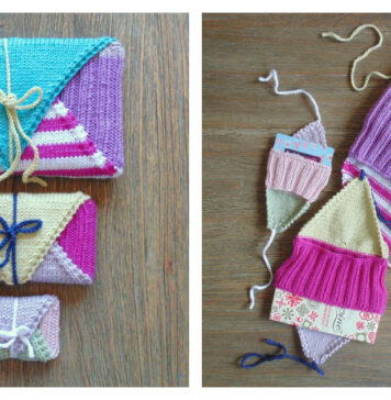 Rectangle Wrappers Free Knitting Pattern
