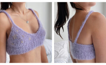 Stargirl Bralette Free Knitting Pattern