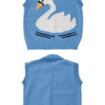 Swan Vest Free Knitting Pattern