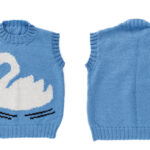 Swan Vest Free Knitting Pattern