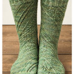 Swirl Sampler Socks Knitting Pattern