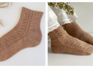 Thrift Bloom Socks Free Knitting Pattern