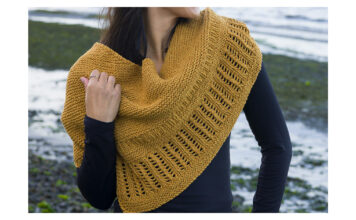 August Wheat Shawl Free Knitting Pattern