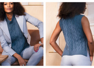 Tammi slipover Free Knitting Pattern